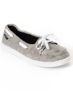 Roxy Ahoy White Grunge Twill Shoes