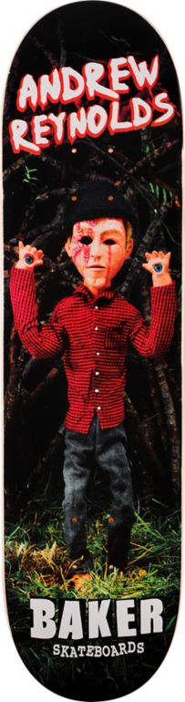 Baker Reynolds Cursed 8.2" Skateboard Deck