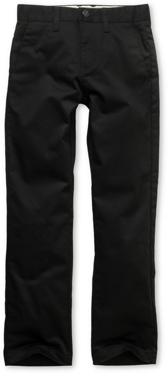 Volcom Frickin Modern Boys Black Chino Pants