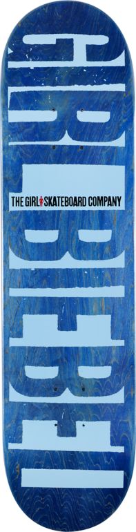 Girl Biebel Invert 7.87" Skateboard Deck