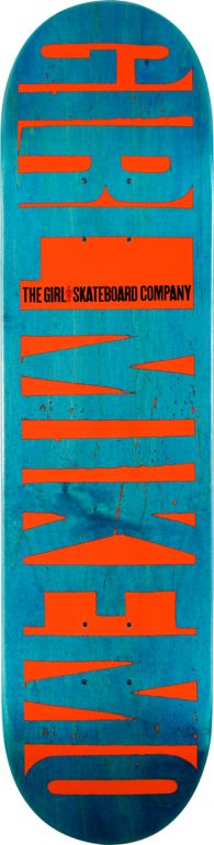 Girl Mike Mo Invert 7.81" Skateboard Deck