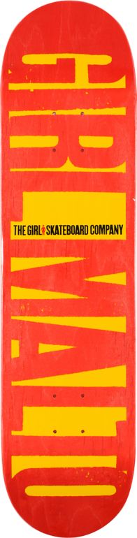 Girl Malto Invert 8.0" Skateboard Deck