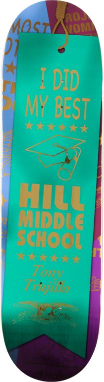 Anti Hero Trujillo Ribbon 8.38" Skateboard Deck