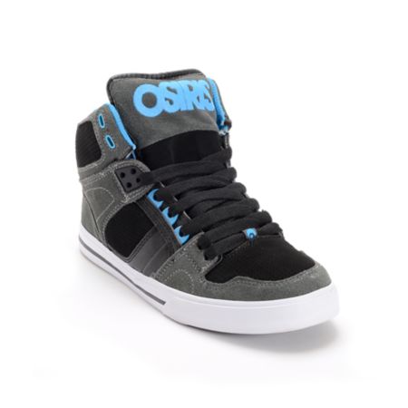 Osiris Kids NYC 83 VLC Charcoal, Black & Astor Skate Shoe