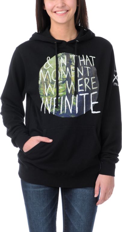 Glamour Kills In The Moment Black Pullover Hoodie