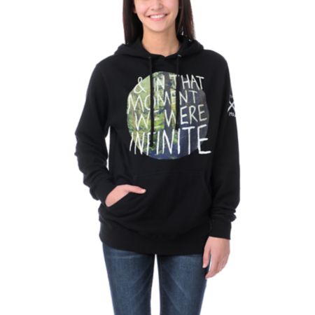 Glamour Kills In The Moment Black Pullover Hoodie