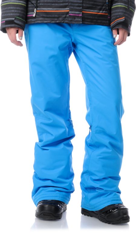 Roxy Evolution Blue 2013 8K Girls Snowboard Pants
