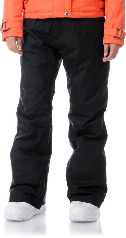 Burton Society 2013 Black 10K Girls Snowboard Pants