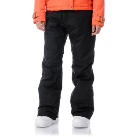 Burton Society 2013 Black 10K Girls Snowboard Pants
