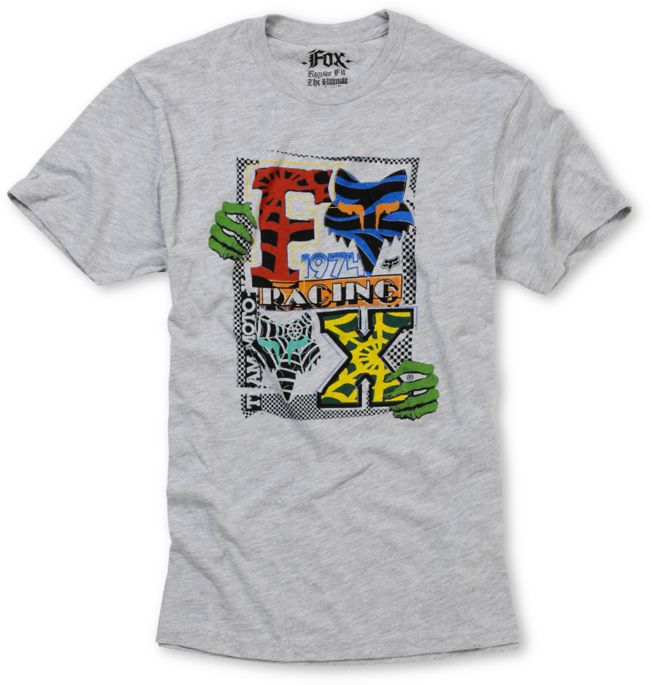Fox Boys Deadstock Heather Grey Tee Shirt