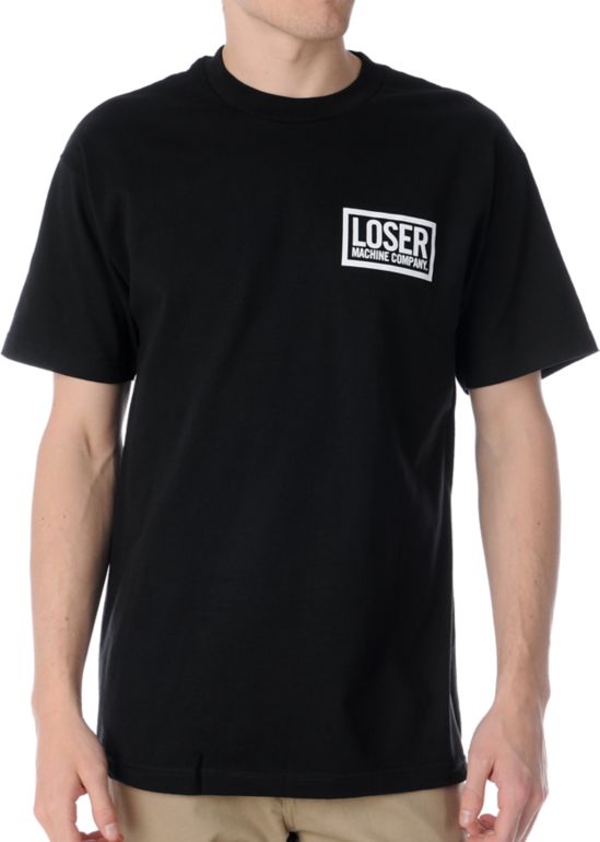 Loser Machine British Loser Black Tee Shirt