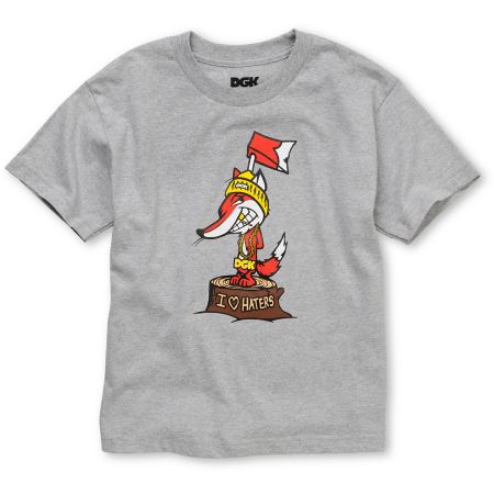 DGK Sly Boys Grey Tee Shirt