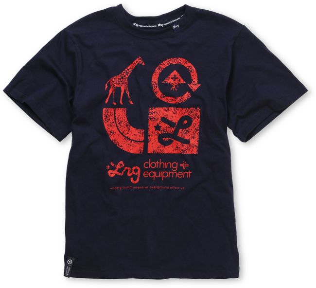LRG Boys Core Two Navy Tee Shirt