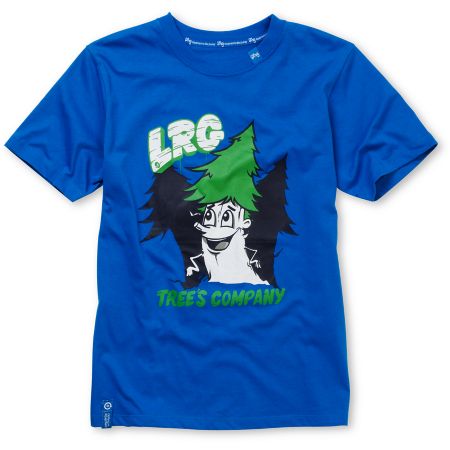 LRG Boys Trees Company Royal Blue Tee Shirt 