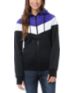 Empyre Girls Insignia Black, Purple & White Full Zip Tech Fleece Jacket