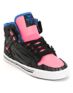 Supra Vaider Black Zebra, Pink & Royal Nubuck Girls Skate Shoe