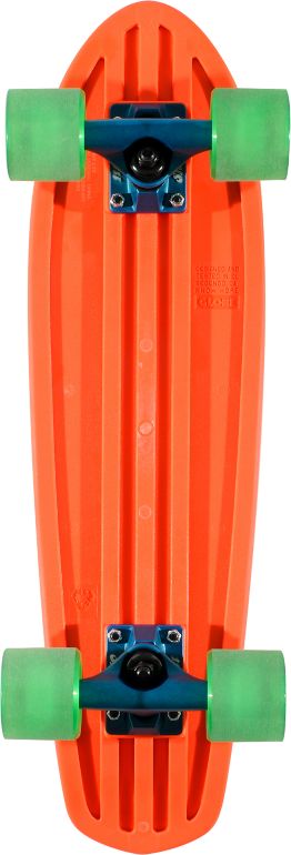 Globe Orange Bantam 6.5" x 24" Complete Cruiser Skateboard