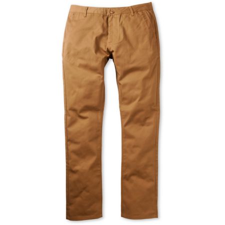 Obey Working Man Brown Slim Fit Chino Pants