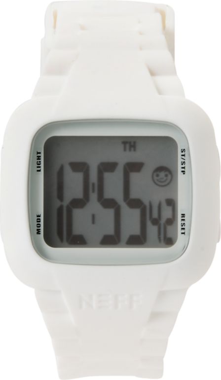 Neff Steve White Digital Watch