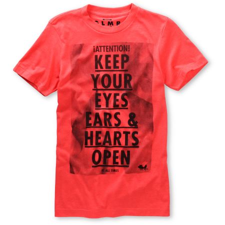 Glamour Kills Attention Notice Pink Tee Shirt