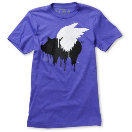 Glamour Kills Street Sweeper Purple Tee Shirt