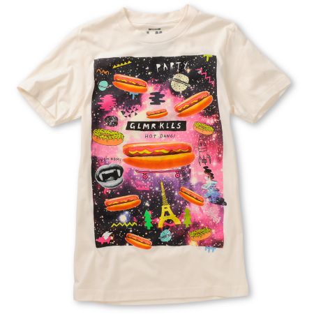 Glamour Kills Hot Dang Natural Girls Tee Shirt