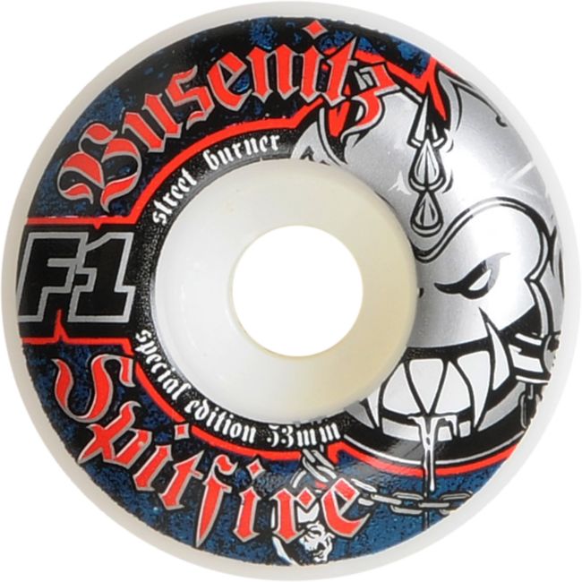 Spitfire Busenitz Overkill 53mm Streetburner Skateboard Wheels