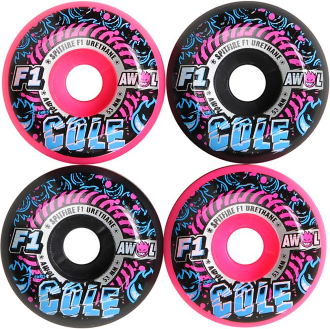 Spitfire Cole AWOL Mashup 53mm Skateboard Wheels