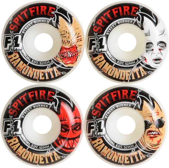 Spitfire Ramondetta Pyrobites 52mm F1 Skateboard Wheels