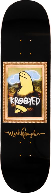Krooked Gonz Vandal Eyes 8.25" Skateboard Deck