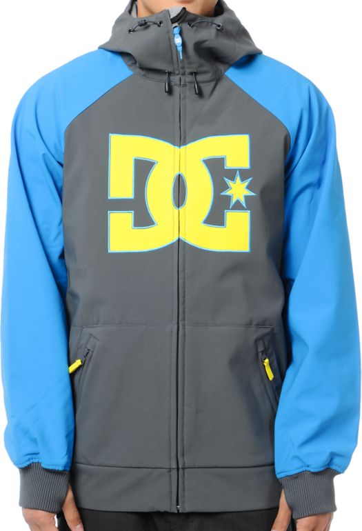 DC Spectrum 10K 2013 Grey Snowboard Jacket