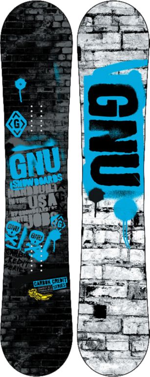 Gnu Carbon Credit BTX 159 Wide Snowboard 2013