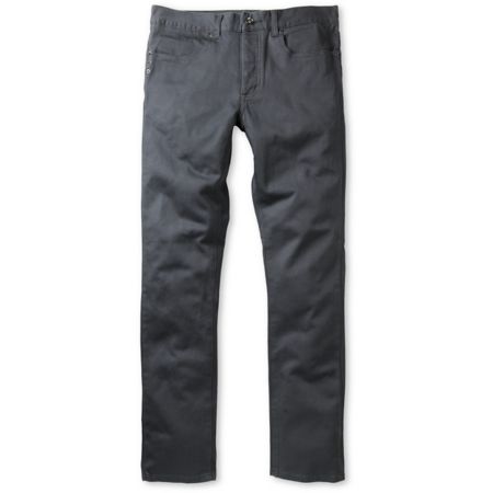 KR3W K-Skinny Grey Twill Super Skinny Jeans