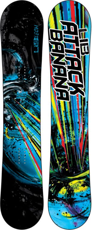 Lib Tech Attack Banana EC2 BTX 156 Snowboard 2013