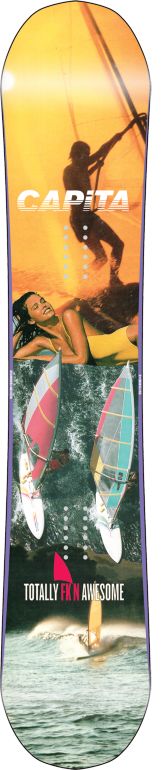 Capita Totally FkN Awesome 161cm 2013 Snowboard
