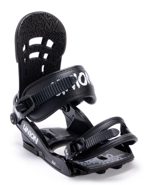 Union DLX Black 2013 Snowboard Bindings