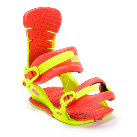 Union Contact Green & Red 2013 Snowboard Bindings