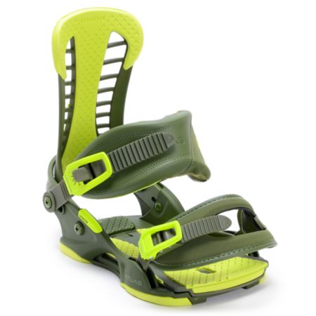 Union Atlas Matte Green 2013 Snowboard Bindings