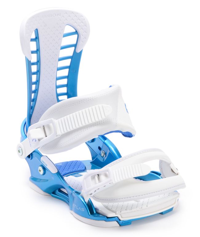 Union Atlas Metallic Blue 2013 Snowboard Bindings