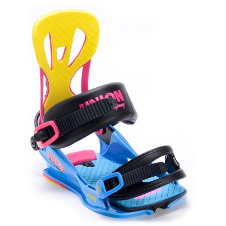 Union Flite Multi-Colored 2013 Snowboard Bindings