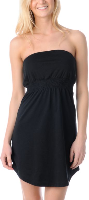 Empyre Girl Black Tube Dress