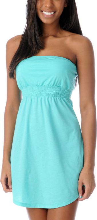Empyre Girl Mint Tube Dress