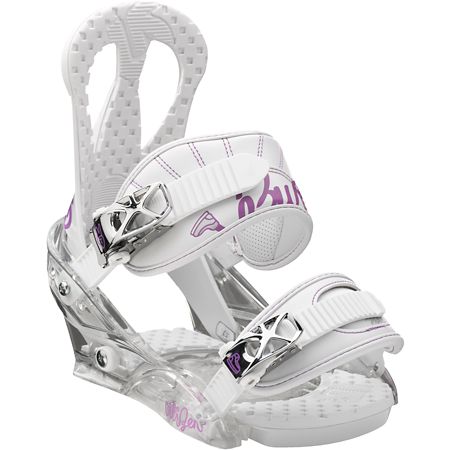 Burton Citizen Girls White Snowboard Bindings 2013