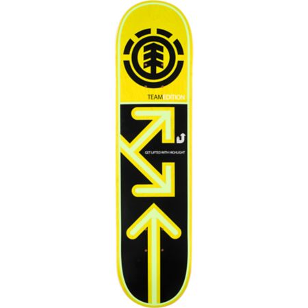Element Team Drop Down 7.75 Skateboard Deck