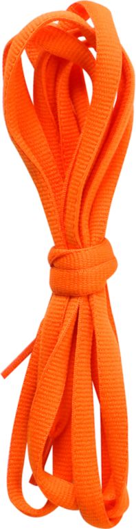 Fully Laced 48" Safety Orange Shoe Laces