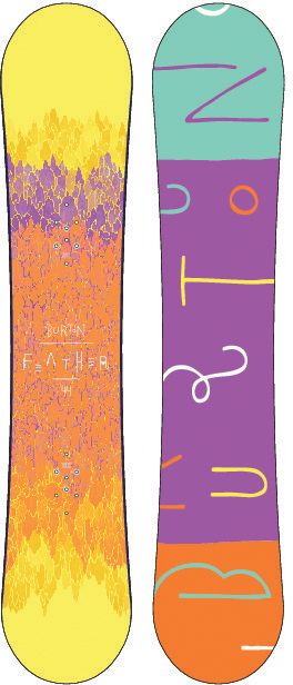 Burton Feather 144 Girls Snowboard 2013