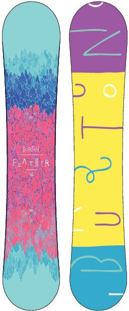 Burton Feather 156 Girls Snowboard 2013