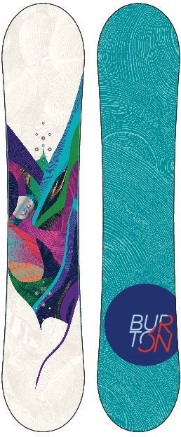 Burton Lux 143 Girls Snowboard 2013