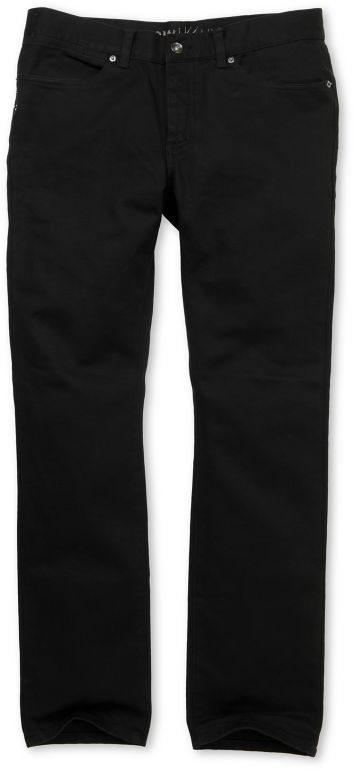 KR3W K-Slim Black Twill Pants