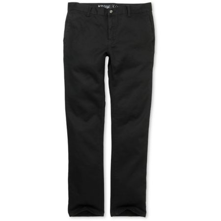 KR3W K Slim Black Slim Fit Chino Pants